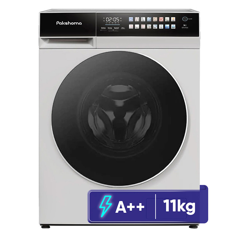 ماشین لباسشویی 11 کیلوگرم اتوماتیک پاکشوما مدل X106 W