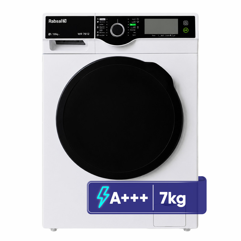 ماشین لباسشویی 7 کیلوگرم اتوماتیک آبسال مدل WBI7612-W