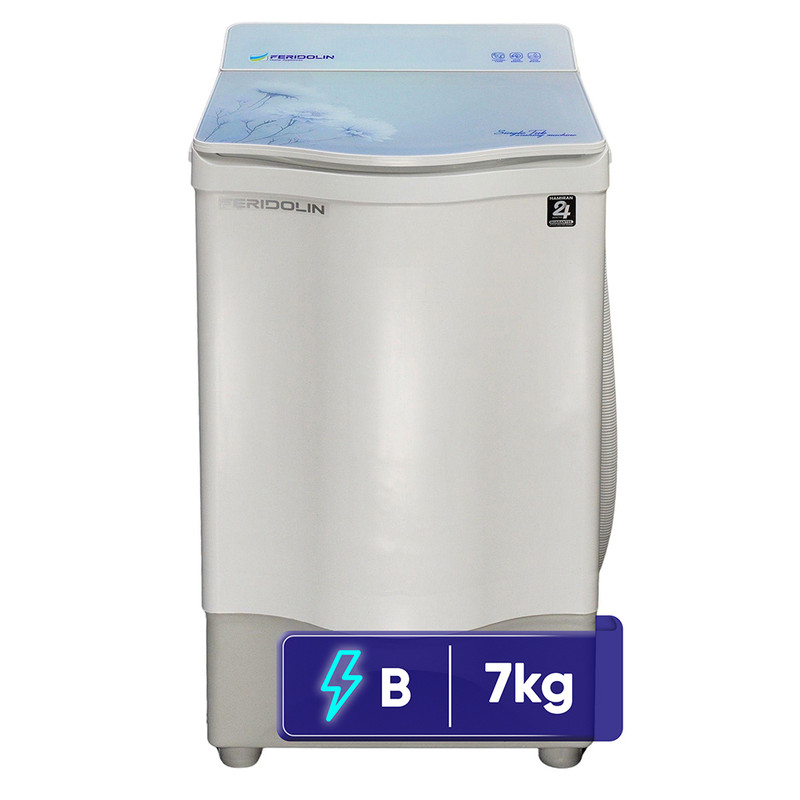 ماشین لباسشویی سطلی 7 نیمه‌اتوماتیک فریدولین مدل SW70-G