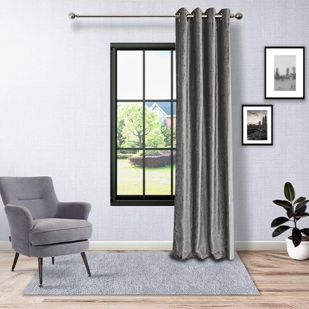 پرده نوین پرده خورشید مدل مخمل شانل کد NU351 سایز 280x140 سانتیمتر