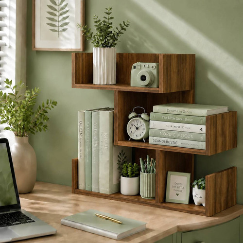 کتابخانه رومیزی سه طبقه سیماژ مدل CZ1014