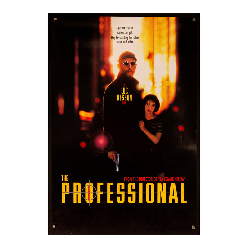 تابلو شاسی مدل فیلم لئون، حرفه ای Leon The Professional Poster