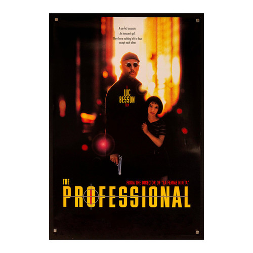 تابلو شاسی مدل فیلم لئون، حرفه ای Leon The Professional Poster