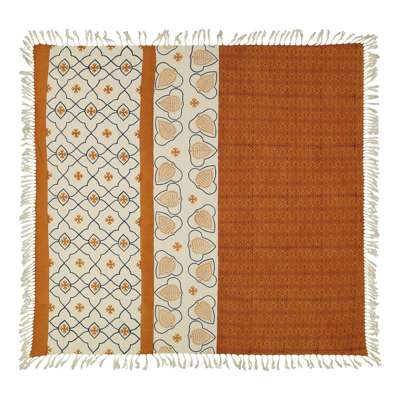 رومیزی بومی مدل 03 سایز 107x105 سانتی‌متر