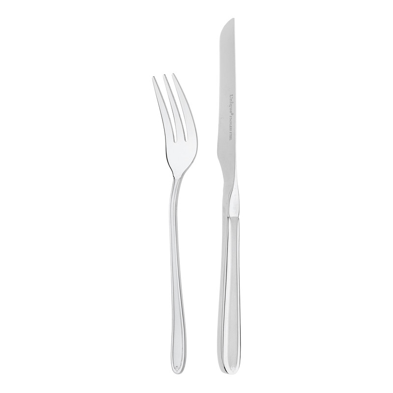 سرویس کارد و چنگال میوه خوری 12 پارچه 6 نفره یونیک مدل 5800 ورژن 4