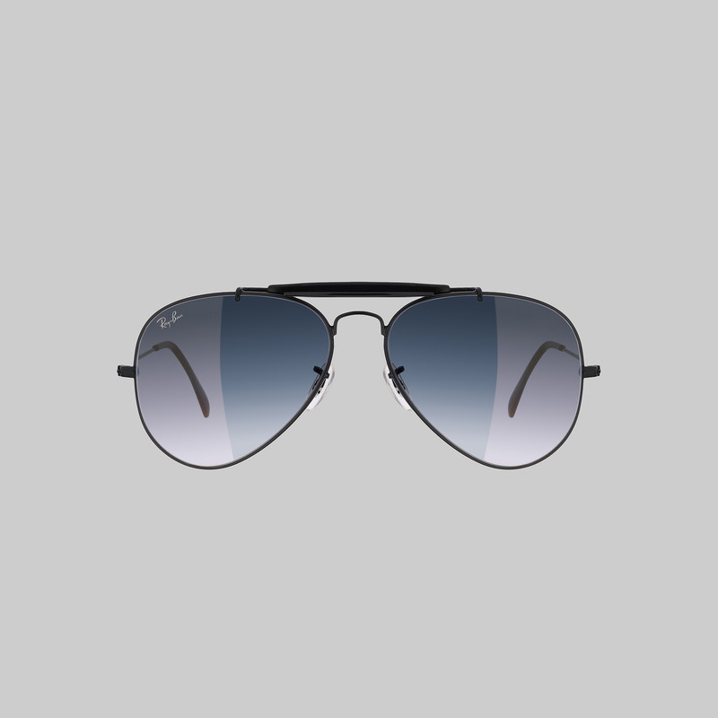 عینک آفتابی خلبانی (Aviator) ری بن مدل RB3407-002-32