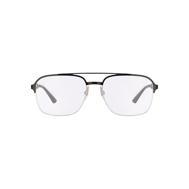 فریم عینک طبی خلبانی (Aviator) مردانه ری بن مدل 0RX6404-2861-56 مناسب برای صورت قلب، گرد و بیضی
