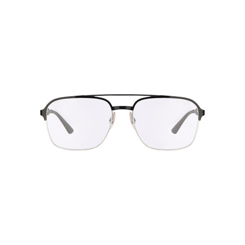 فریم عینک طبی خلبانی (Aviator) مردانه ری بن مدل 0RX6404-2861-56 مناسب برای صورت قلب، گرد و بیضی