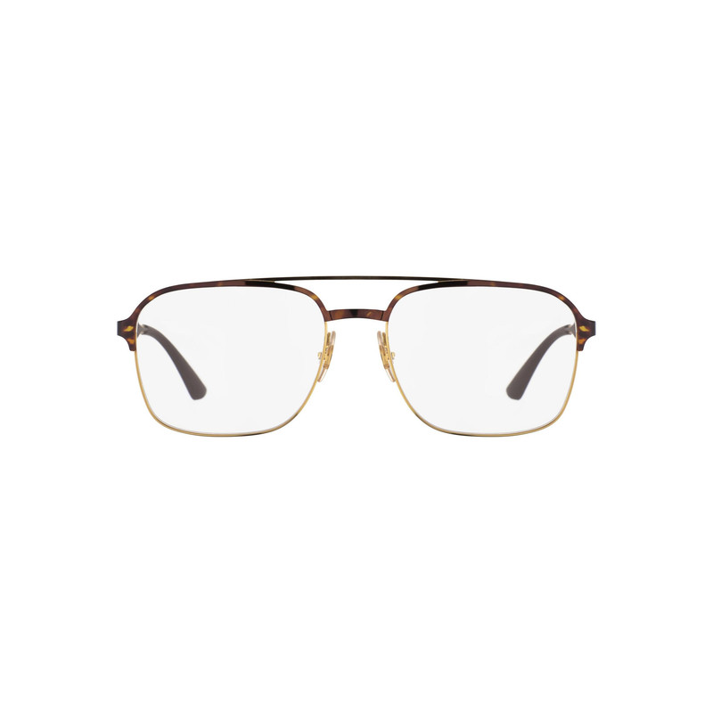 فریم عینک طبی خلبانی (Aviator) مردانه ری بن مدل 0RX6404-2917-56 مناسب برای صورت گرد، لوزی، قلب و بیضی