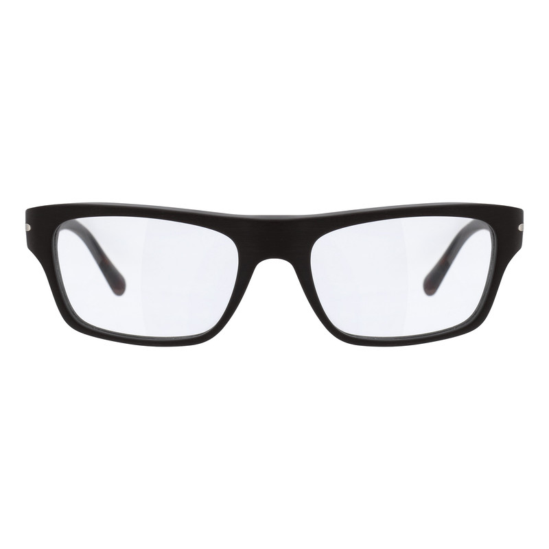 فریم عینک طبی ویفرر (Wayfarer) مردانه پرادا مدل 0PR 18RV-TV61O1 مناسب برای صورت مستطیل، مربع، مثلث، لوزی، گرد، قلب، بیضی