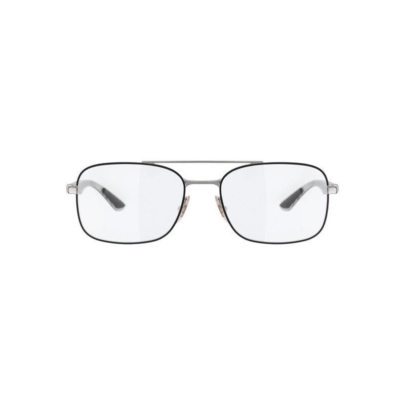 فریم عینک طبی خلبانی (Aviator) مردانه ری بن مدل 0RX8417-2951-55 مناسب برای صورت گرد، قلب و بیضی