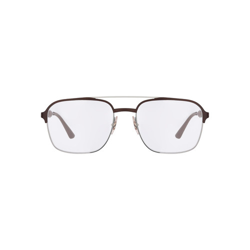 فریم عینک طبی خلبانی (Aviator) مردانه ری بن مدل 0RX6404-2912-56 مناسب برای صورت قلب، گرد، لوزی، مثلث، مربع، مستطیل و بیضی