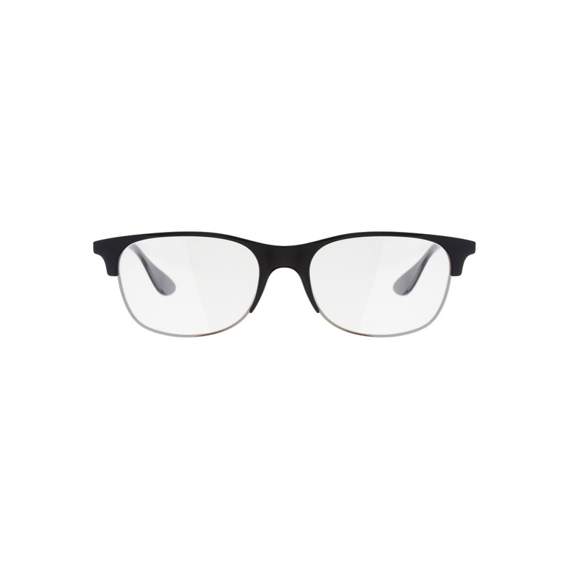 فریم عینک طبی کلاب مستر (Clubmaster) ری بن مدل 0RX4319V-2000-55 مناسب برای صورت مربع، مستطیل، بیضی و مثلث