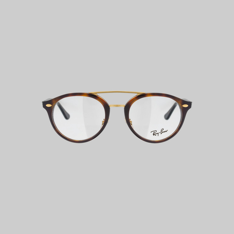فریم عینک طبی پنتوس (Pantos) ری بن مدل 0RX5354-5674-48 مناسب برای انواع صورت