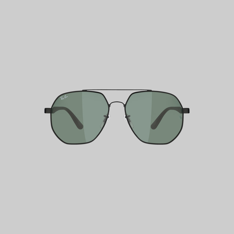 عینک آفتابی خلبانی (Aviator) ری بن مدل RB3714-002-71