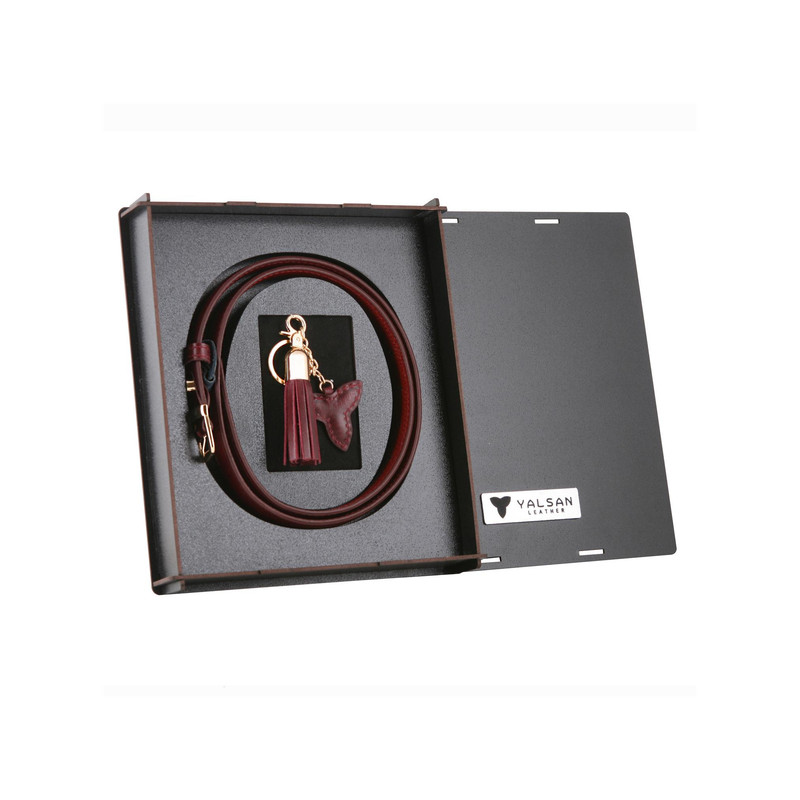 ست هدیه زنانه چرم یلسان مدل آتیس کد PRM-067-GP