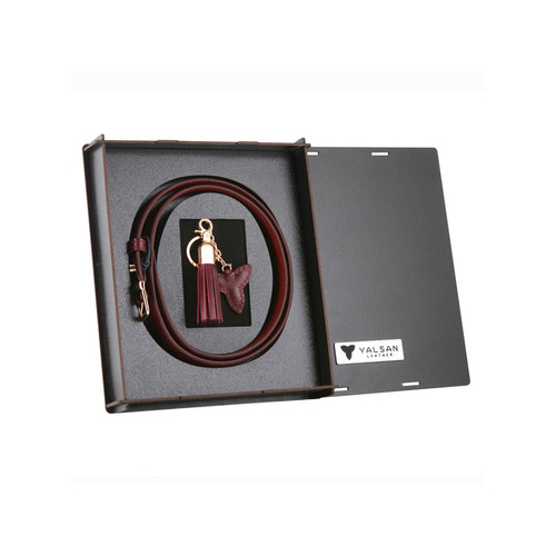 ست هدیه زنانه چرم یلسان مدل آتیس کد PRM-067-GP