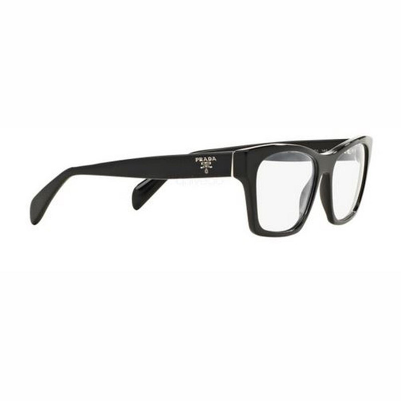 فریم عینک طبی ویفرر (Wayfarer) زنانه پرادا مدل 0PR 22SV-1AB1O1 مناسب برای صورت مستطیل، مثلث، مربع، لوزی، گرد، قلب، بیضی