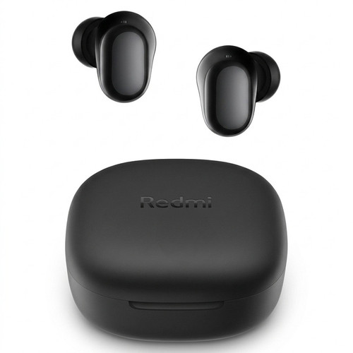 هدفون بلوتوثی شیائومی مدل Redmi Buds 6 Play با نویز کنسلینگ میکروفون (ENC)، درگاه شارژ USB Type-C، با قابلیت اتصال به چند دستگاه، دارای تکنولوژی صدای 360، دارای قابلیت شارژ سریع، مقاوم در برابر پاشش آب (IPX4)