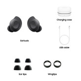 هدفون بلوتوثی سامسونگ مدل Galaxy Buds FE با نویز کنسلینگ فعال (ANC)، درگاه شارژ USB Type-C، دارای میکروفون دوگانه، مقاوم در برابر رطوبت و عرق