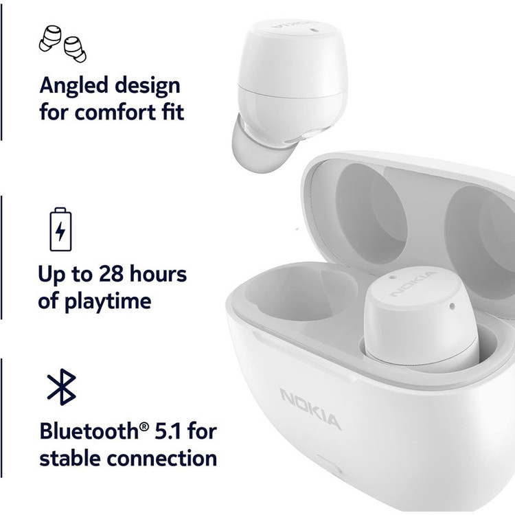 هدفون بلوتوثی نوکیا مدل TWS-521 WH