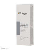 فلوئید ضدآفتاب بیرنگ ویتالیر SPF50 مدل Whitevit مناسب انواع پوست، حجم 50 میلیلیتر