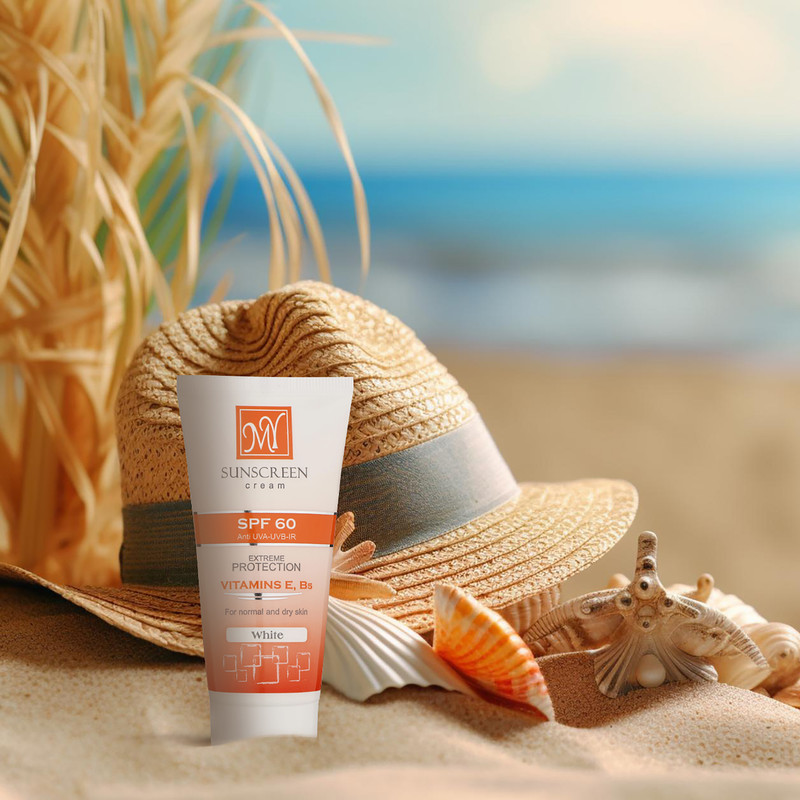 کرم ضدآفتاب بیرنگ مای SPF60 مدل Extreme Protection، مناسب پوستهای نرمال تا خشک، حجم 50 میلیلیتر