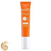 کرم ضد آفتاب رنگی دور چشم آیسول SPF 30 مدل TINTED مناسب برای انواع پوست حجم 15 میلیلیتر