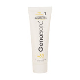 کرم ضدآفتاب بیرنگ ژنوبایوتیک SPF50 مدل 01 محافظ UVA ،UVB، مناسب پوستهای مختلط و چرب، حجم 50 میلیلیتر