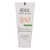 کرم ضدآفتاب بیرنگ ویتابلا +SPF50 مدل 001 مناسب انواع پوست، حجم 40 میلیلیتر