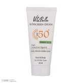 کرم ضدآفتاب بیرنگ ویتابلا +SPF50 مدل 001 مناسب انواع پوست، حجم 40 میلیلیتر