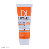 کرم ضد آفتاب رنگی درمالیفت مدل سانلیفت SPF 50 حاوی محافظ UVA و UVB، ضد آب، ضد پیری، ضد جوش و آکنه، مناسب پوست چرب حجم 40 میلیلیتر 