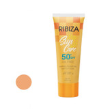 کرم ضد آفتاب رنگی ری بی زا SPF 50 مدل 03 مناسب انواع پوست حجم 50 میلی لیتر