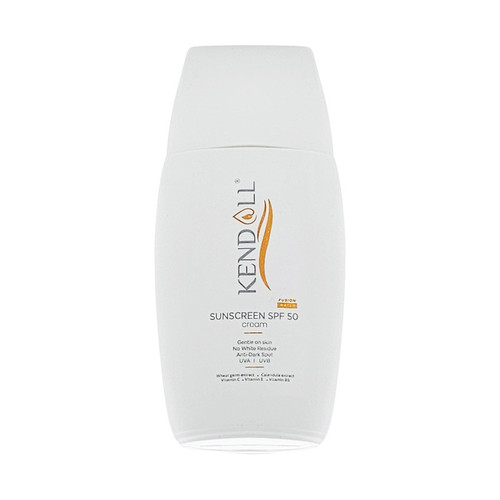 کرم ضد آفتاب بدون رنگ کندال SPF 50 مدل mo01 مناسب انواع پوست حجم 40 میلیلیتر