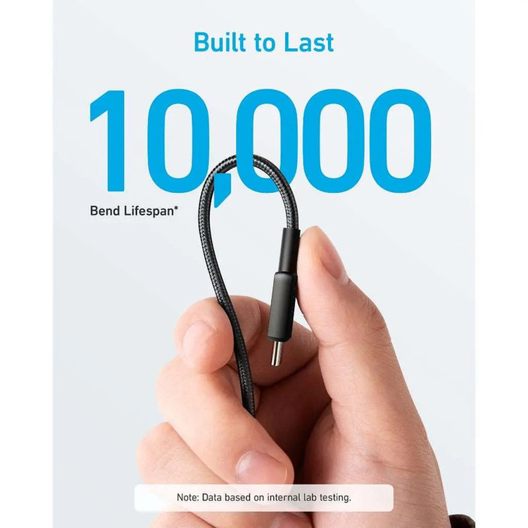 کابل USB-C انکر مدل A81F5H11 طول 0.9 متر