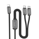 کابل USB-C بودی مدل DC266TTT12B طول 1.2 متر