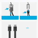 پاوربانک 30 وات انکر مدل A1384 ظرفیت 20000 میلی آمپر ساعت به همراه کابل USB-C